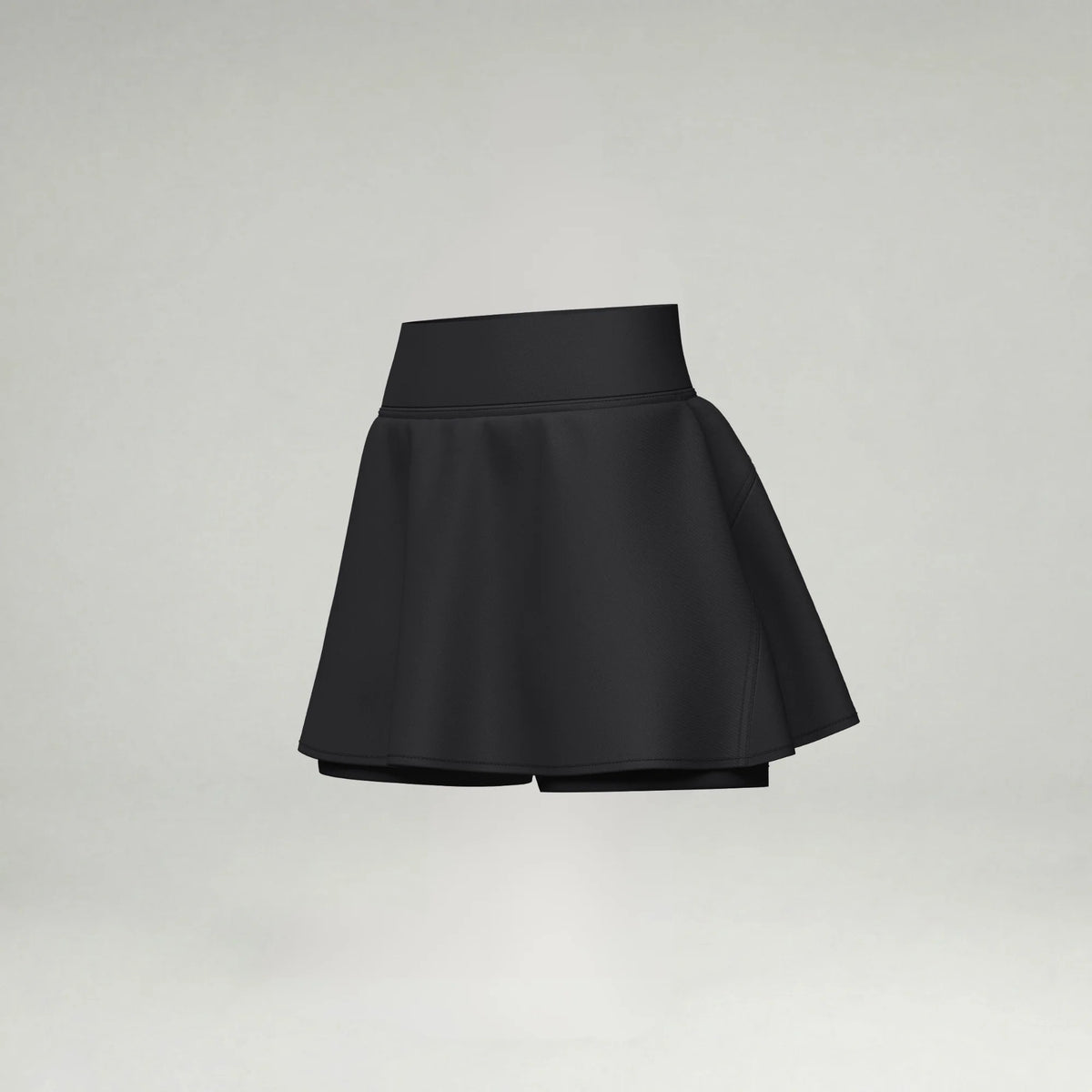 Women's Every Sport Skirt Lined blank sportswear in Black Beauty