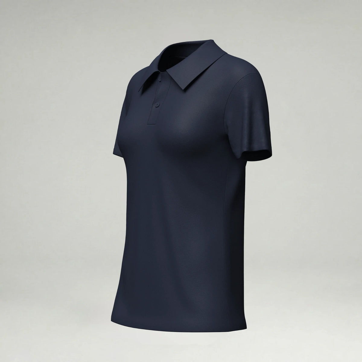 Women's Tech Polo blank sportswear in Navy Blazer