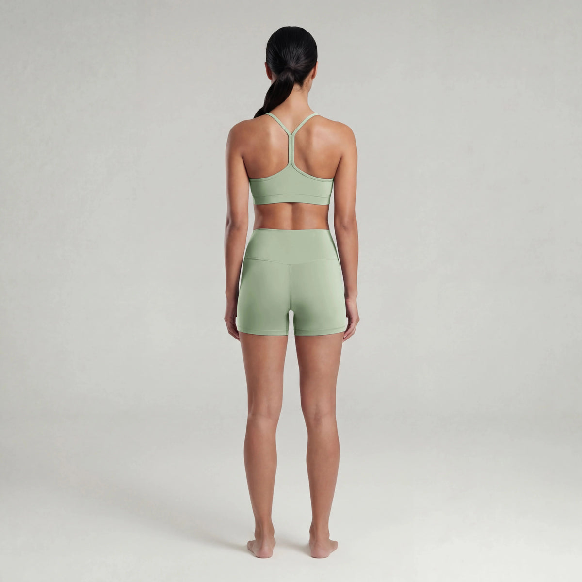 Women's Athleisure Short blank sportswear, view 3