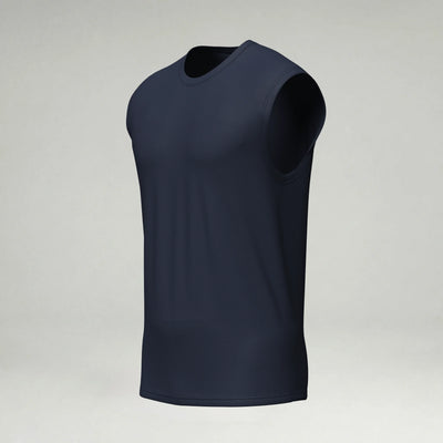 Naturals Oversize Tank blank sportswear in Navy Blazer