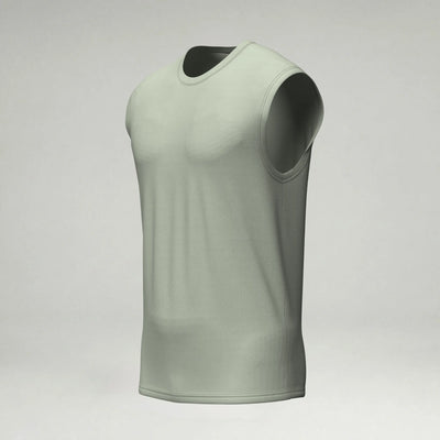 Naturals Oversize Tank blank sportswear in Desert Sage