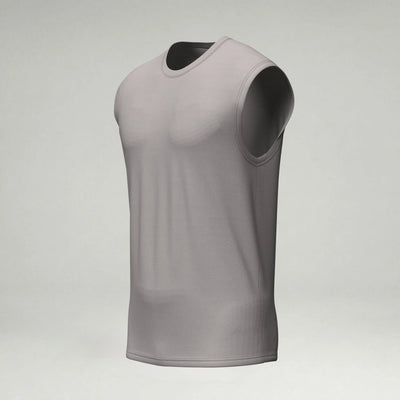 Naturals Oversize Tank blank sportswear in Ash