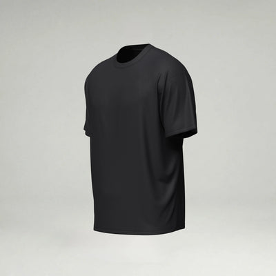 Naturals Oversized T-Shirt (Unisex) blank sportswear in Black Beauty