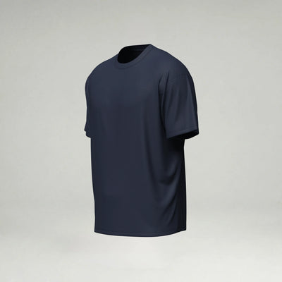 Naturals Oversized T-Shirt (Unisex) blank sportswear in Navy Blazer