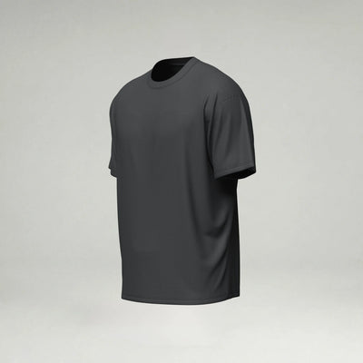 Naturals Oversized T-Shirt (Unisex) blank sportswear in Black Sand
