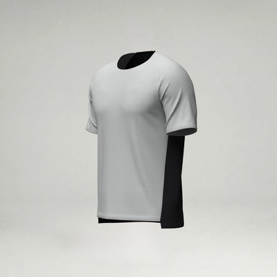 Performance T-Shirt - Two Tone blank sportswear in Barley B/BLK