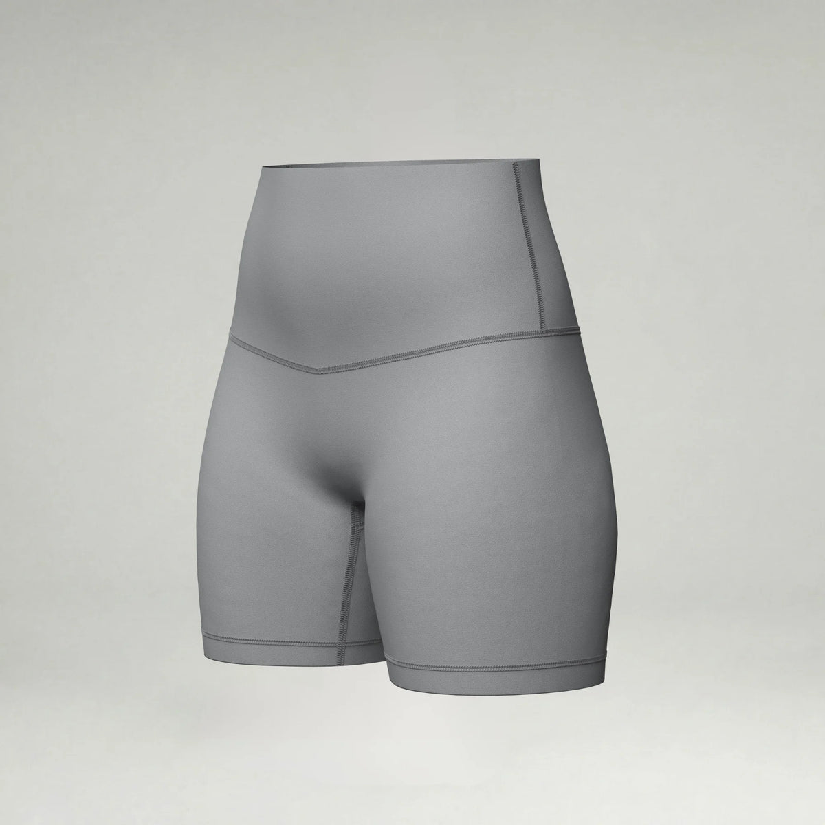 Women's Athleisure Short blank sportswear in Ultimate Grey