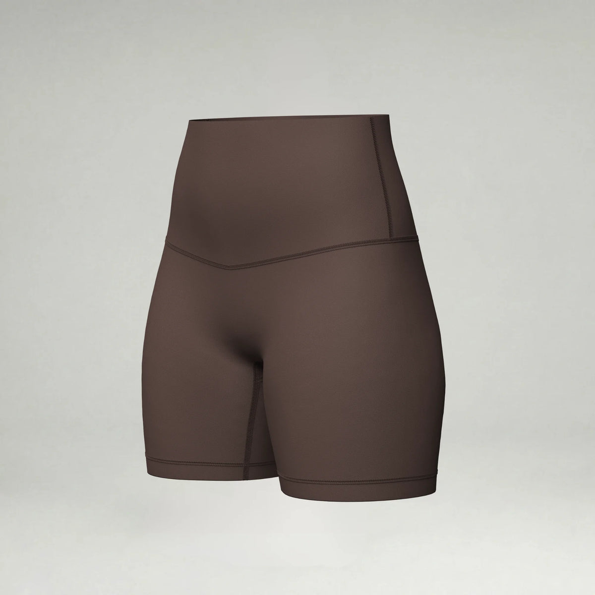Women's Athleisure Short blank sportswear in Chocolate Martini