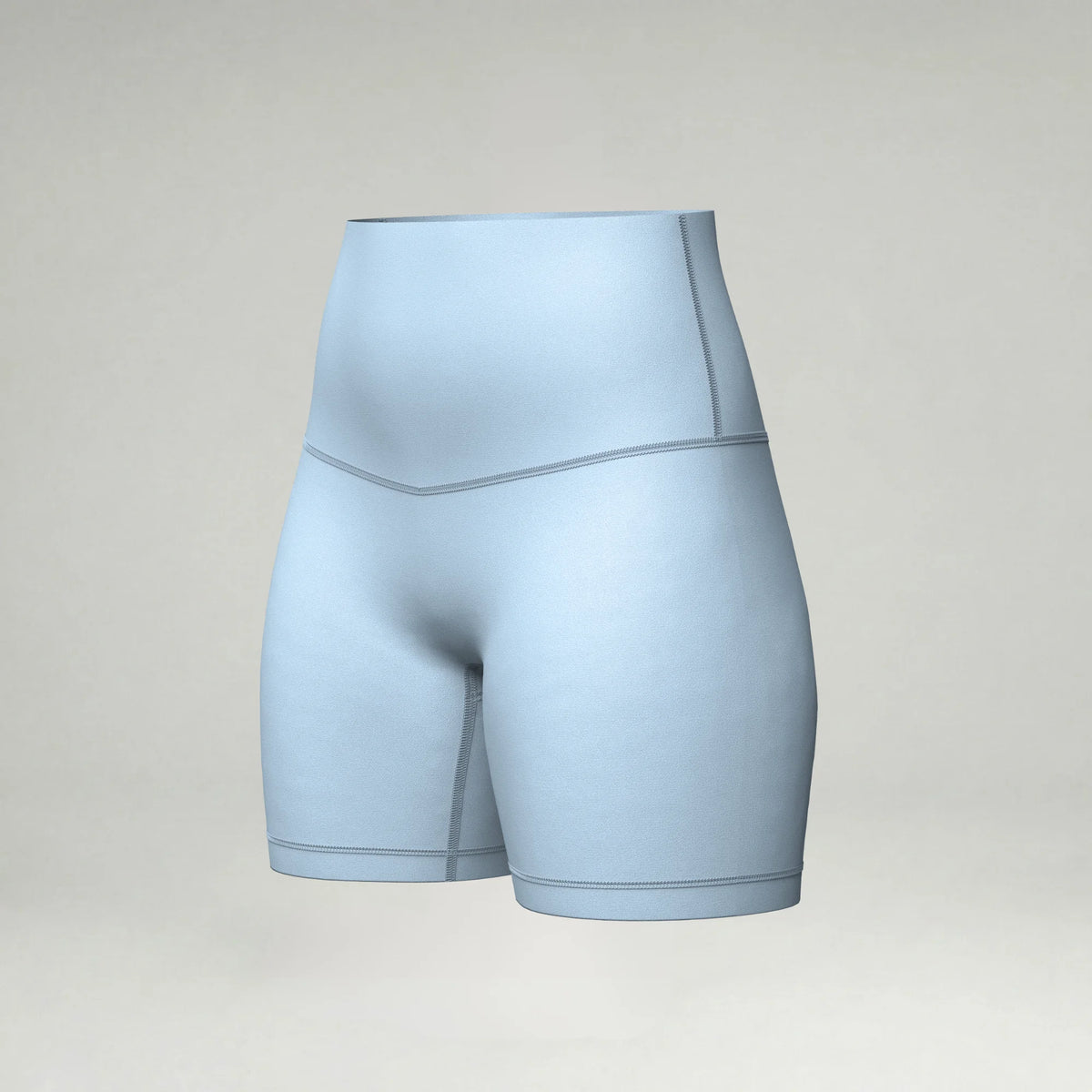 Women's Athleisure Short blank sportswear in Ice Water