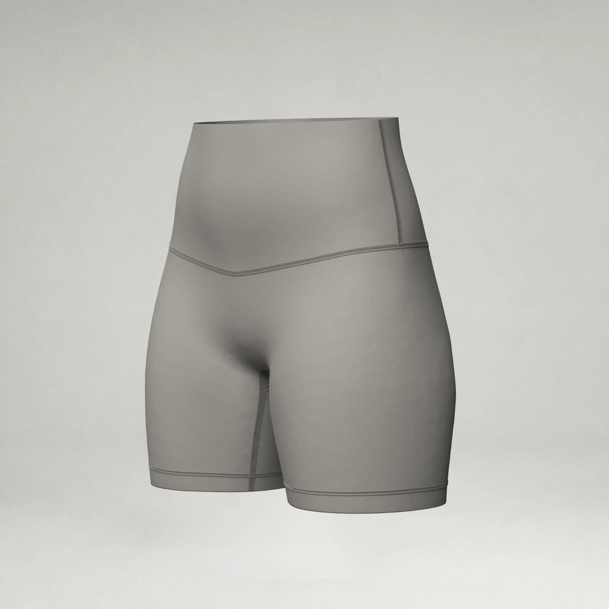 Women's Athleisure Short blank sportswear in Ash