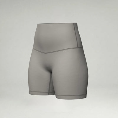 Women's Athleisure Short blank sportswear in Ash