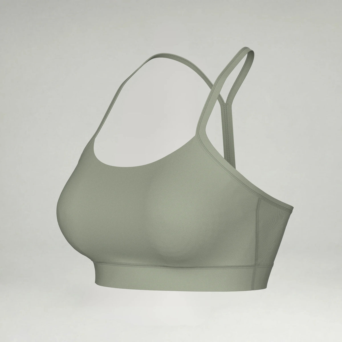 Women's Athleisure Bra blank sportswear in Desert Sage