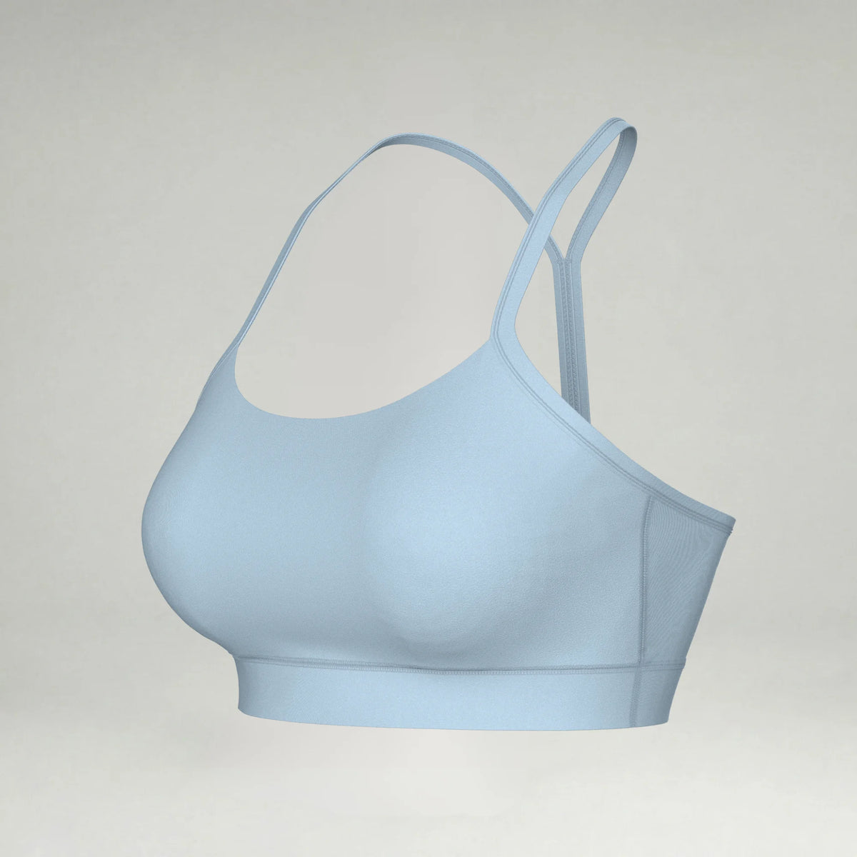 Women's Athleisure Bra blank sportswear in Ice Water