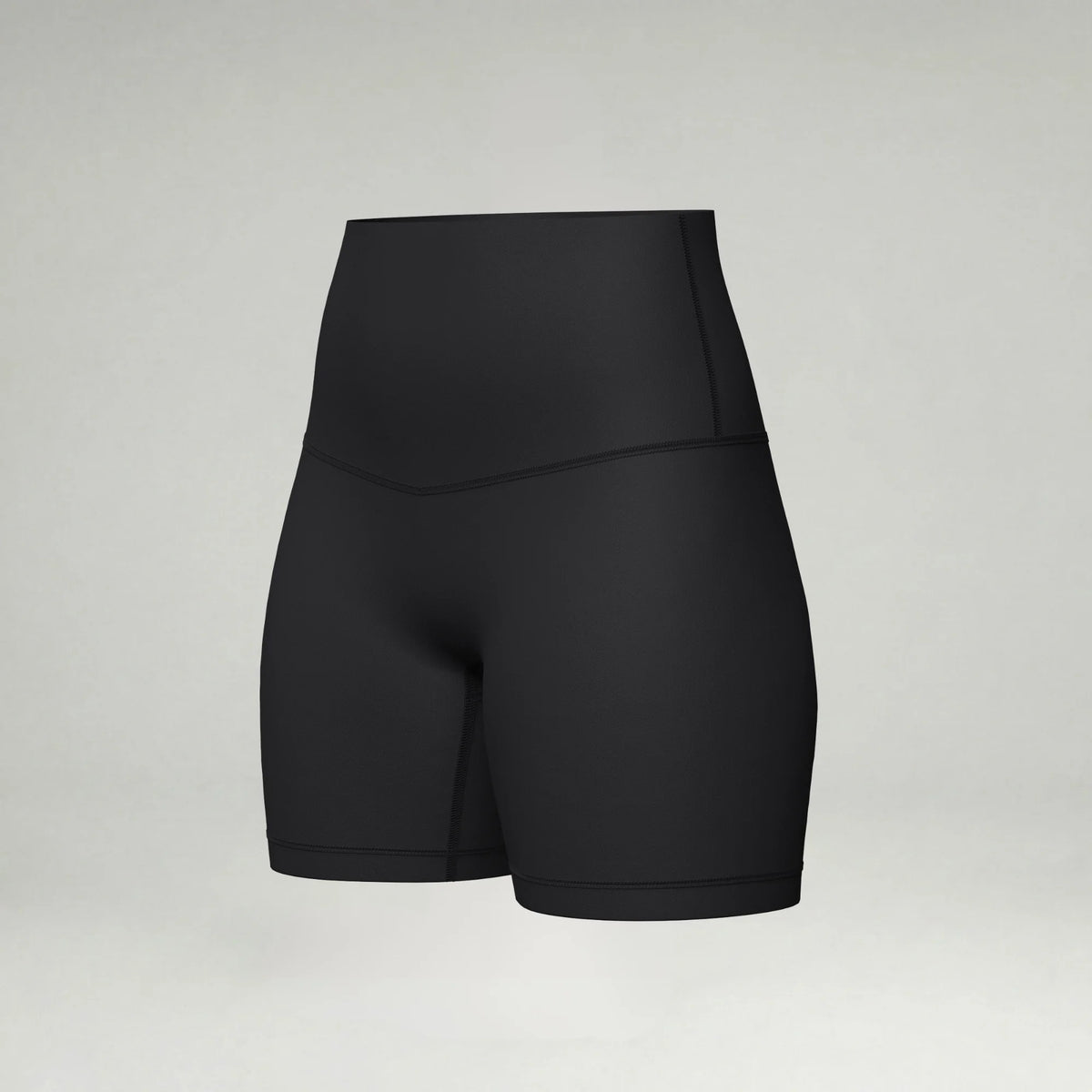 Women's Athleisure Short blank sportswear in Black Beauty